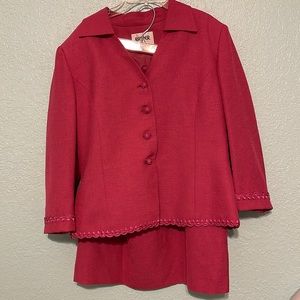 Two Piece Vintage Kasper Petite Women’s Suit